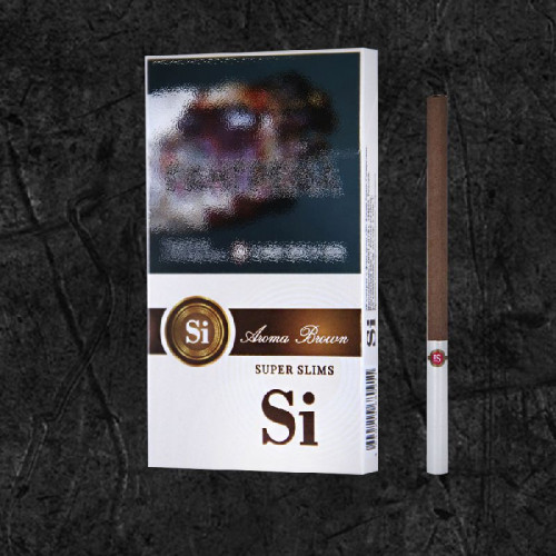 Сигареты Si Aroma Brown Super Slim (Кофе)
